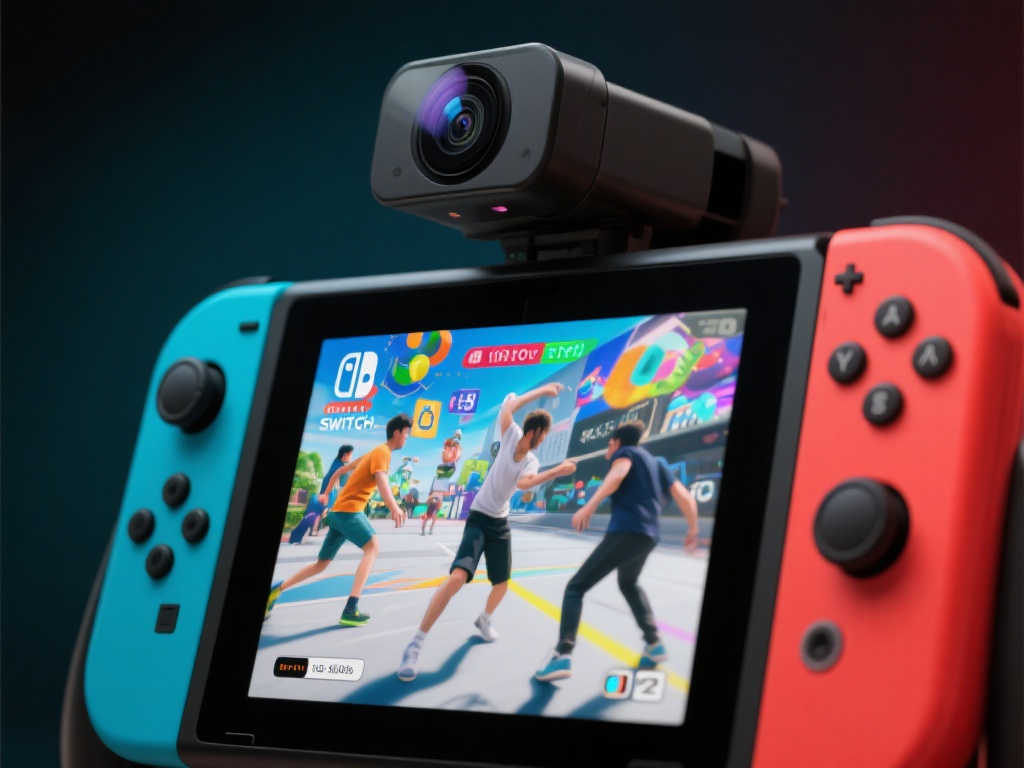 Switch2摄像头画质曝光：1080p清晰度完胜第三方食人花版480p！